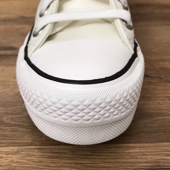 PLATFORM LEATHER CONVERSE EXTRA HIGH TOP BRAND NEW - Picture 5 of 15